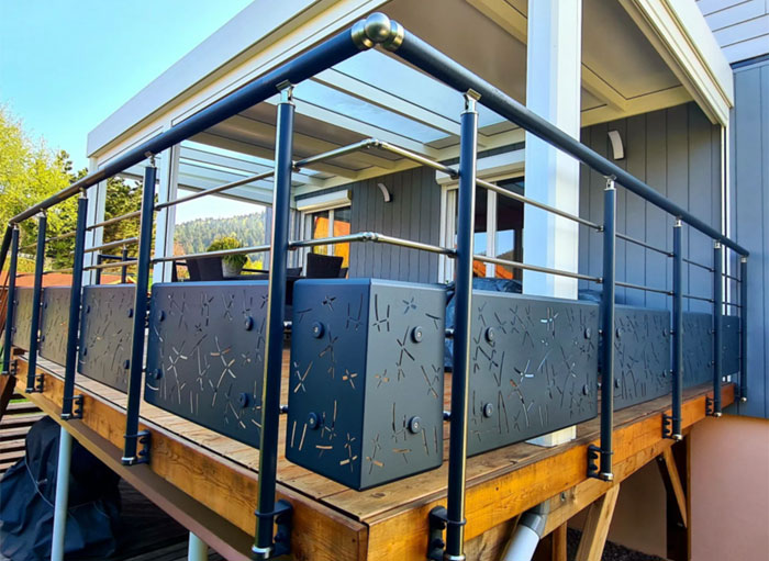 Balustrade alu à Épinal