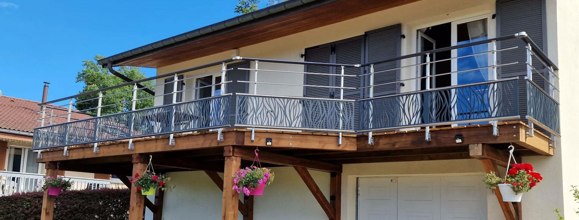 Balustrade alu à Rambervillers